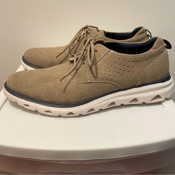 Dockers Tan Oxford Shoes Supreme Comfort Sneakers Stylish Mens Size 8.5 main image 7
